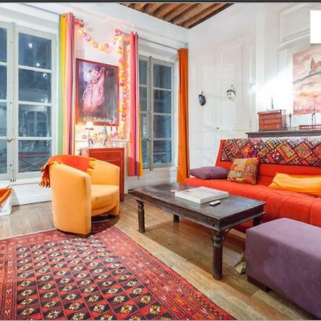 Salon Et Mezzanine Lyon Centre Apartment Bagian luar foto